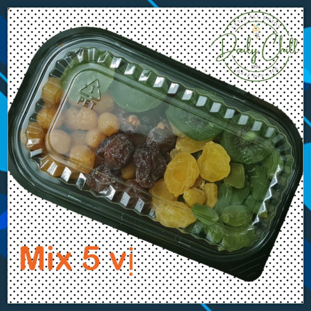Mứt Ô Mai Mix 5 Vị 500g, Loại Ngon - Daily Foods