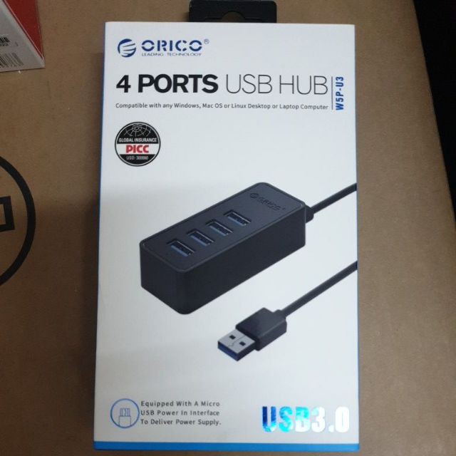 Bộ Chia Hub 4 Cổng USB 3.0 Orico W5P-U3