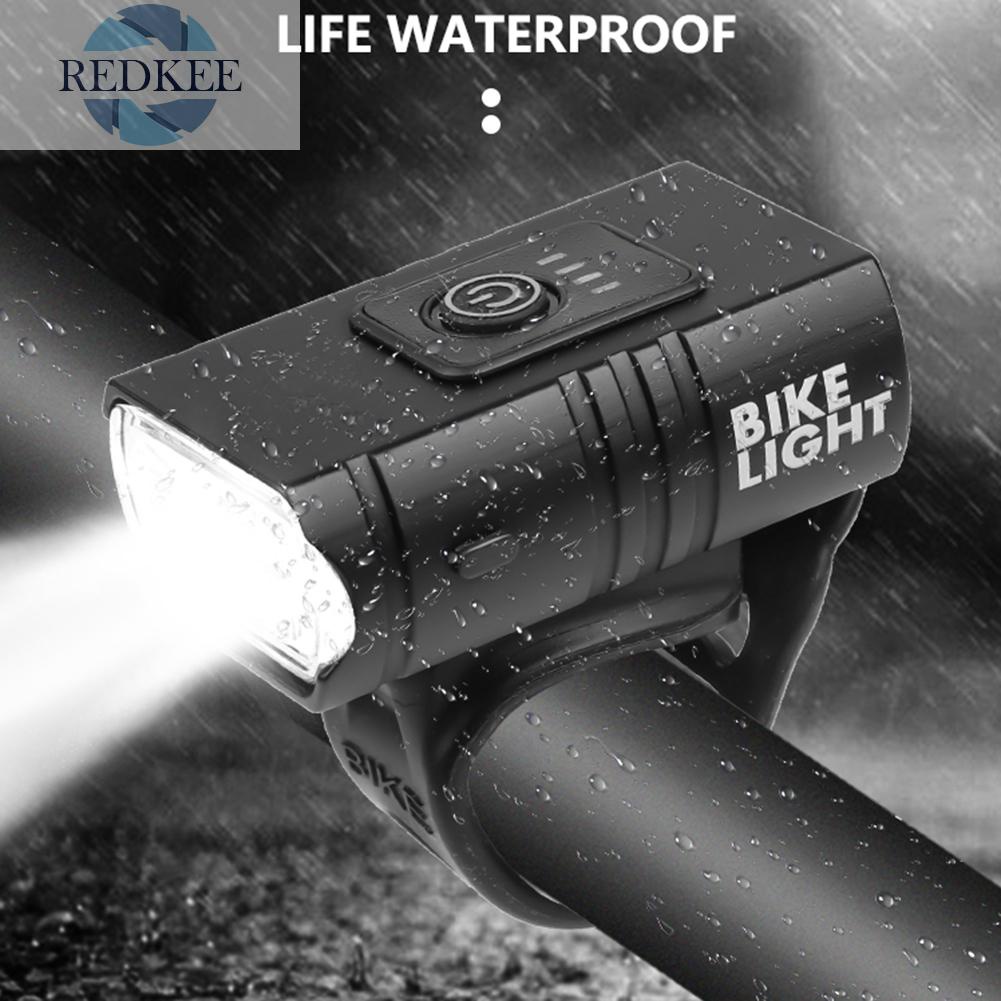 Đèn LED T6 10W 800LM 6 chế độ cho xe đạp