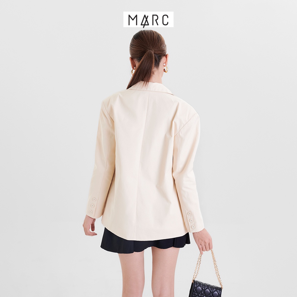 Áo blazer nữ MARC FASHION nắp túi đính nơ TRVH0207