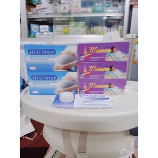 Que thử thai Quickseven - HCG STRIP - Women que test ( chính hãng ) có che tên sản phẩm khi gửi