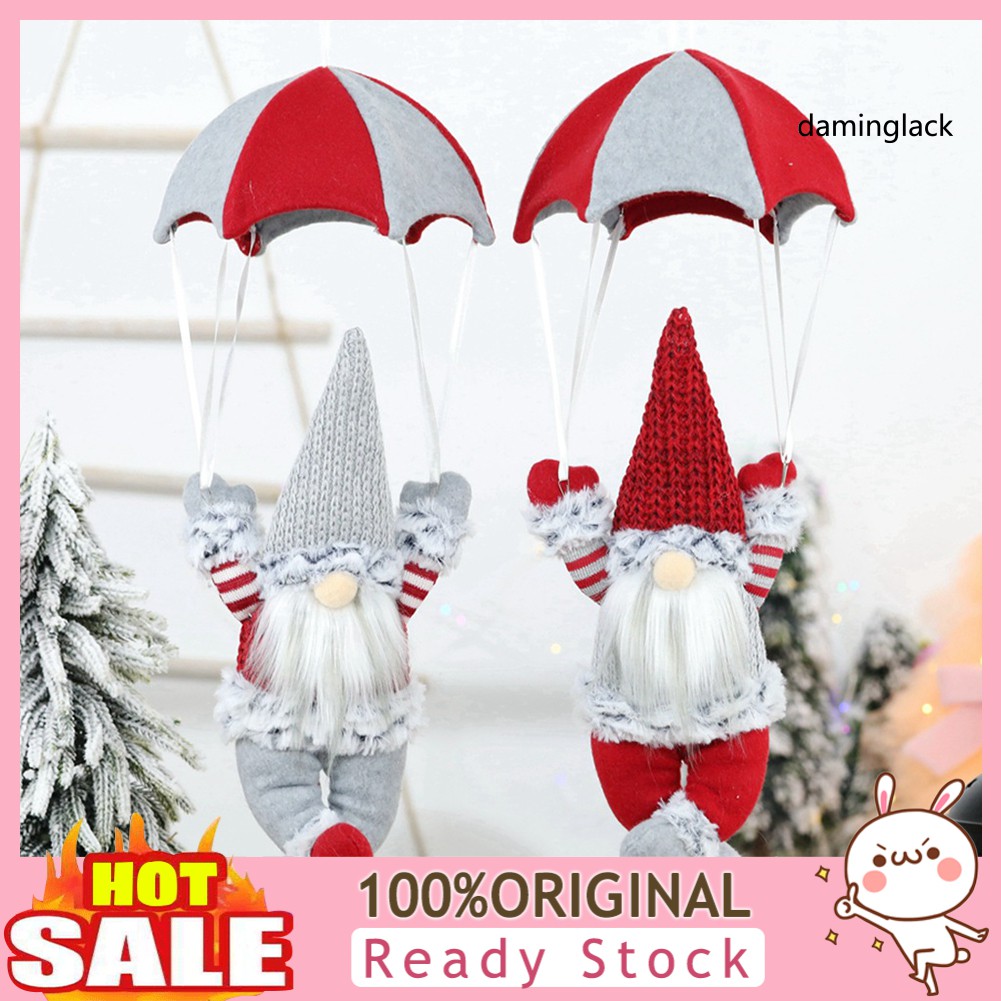 Búp bê nhồi bông hình ông già noel đáng yêu sử dụng trang trí giáng sinh