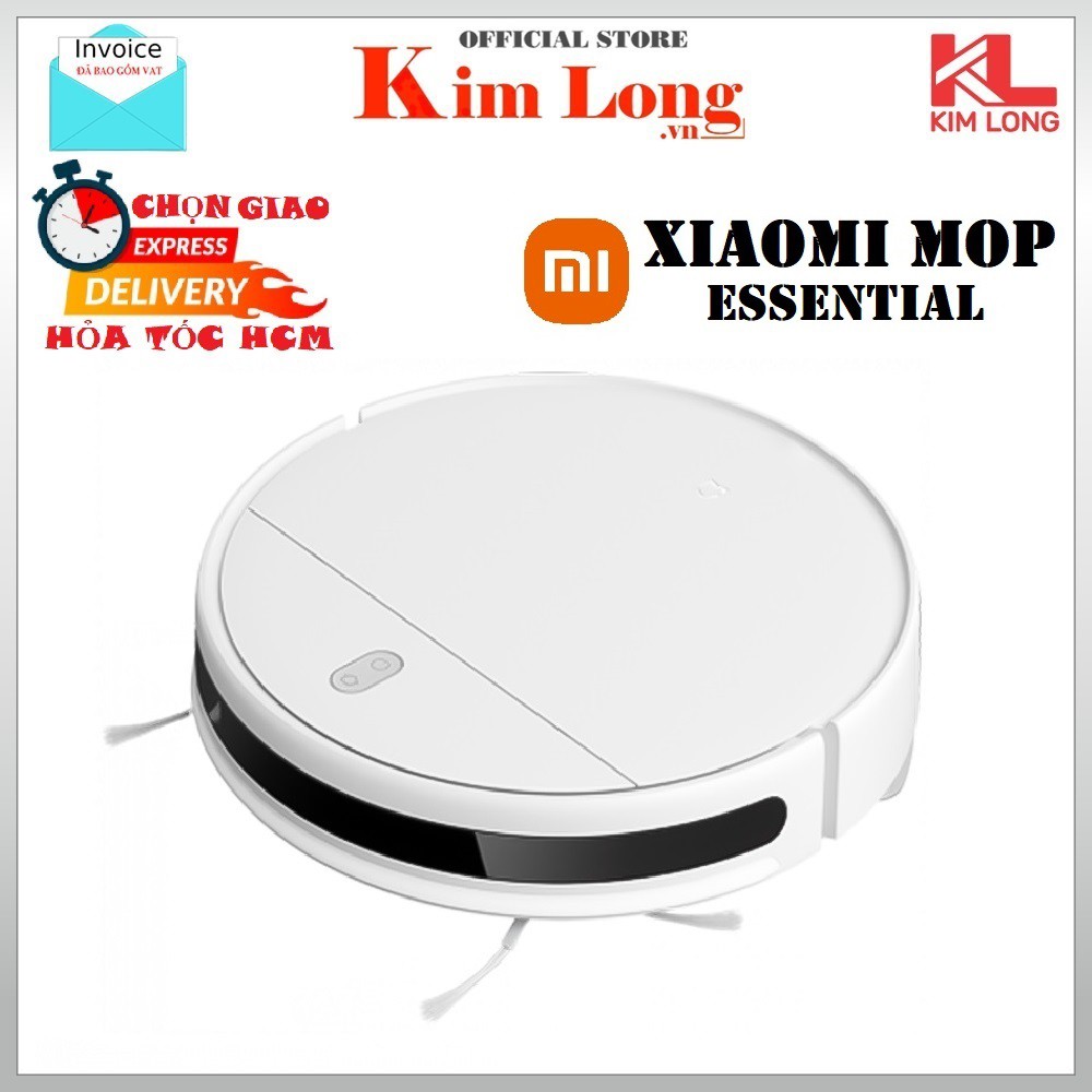 Robot hút bụi lau nhà Xiaomi Mi Robot Vacuum Mop Essential G1 (Bản quốc tế) - Bảo hành 12 Tháng