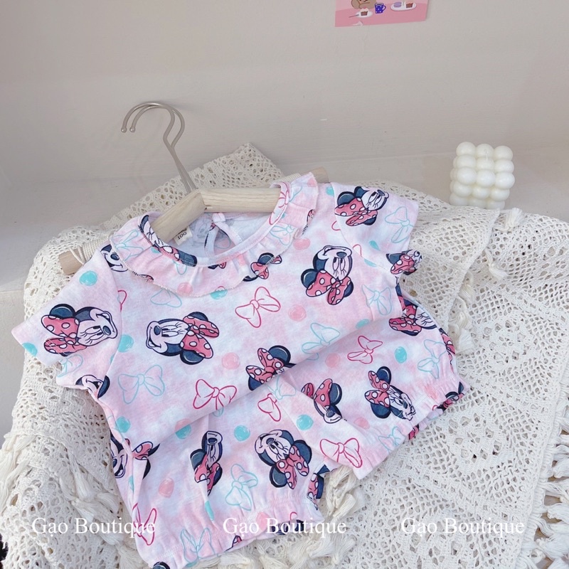 Đồ bộ cho bé gái 7-18kg - Hè 2023