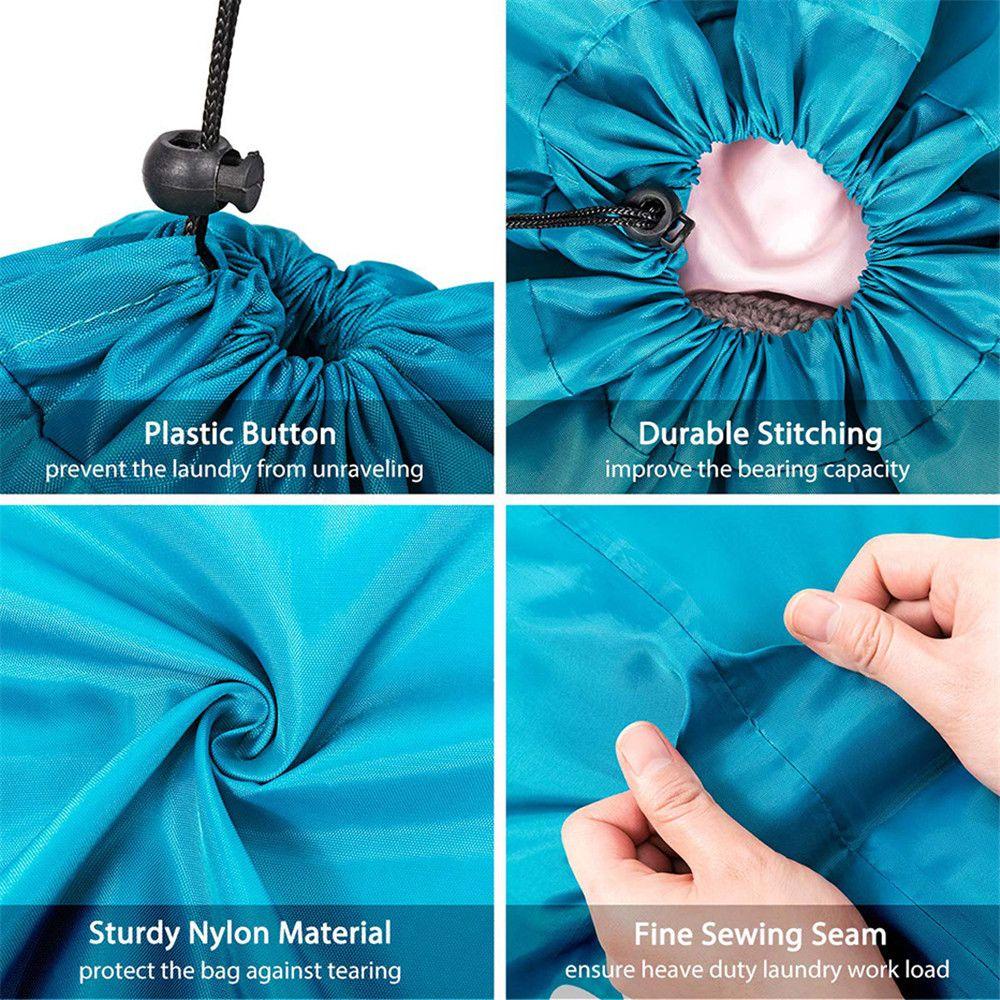 Giỏ Đựng Đồ Giặt Bằng Nylon Có Thể Gấp Lại Mới
