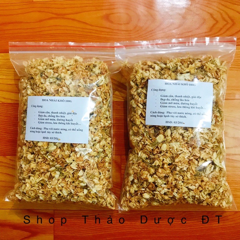 Hoa Nhài Khô (Hoa Lài) 100g - Sạch Đẹp | BigBuy360 - bigbuy360.vn