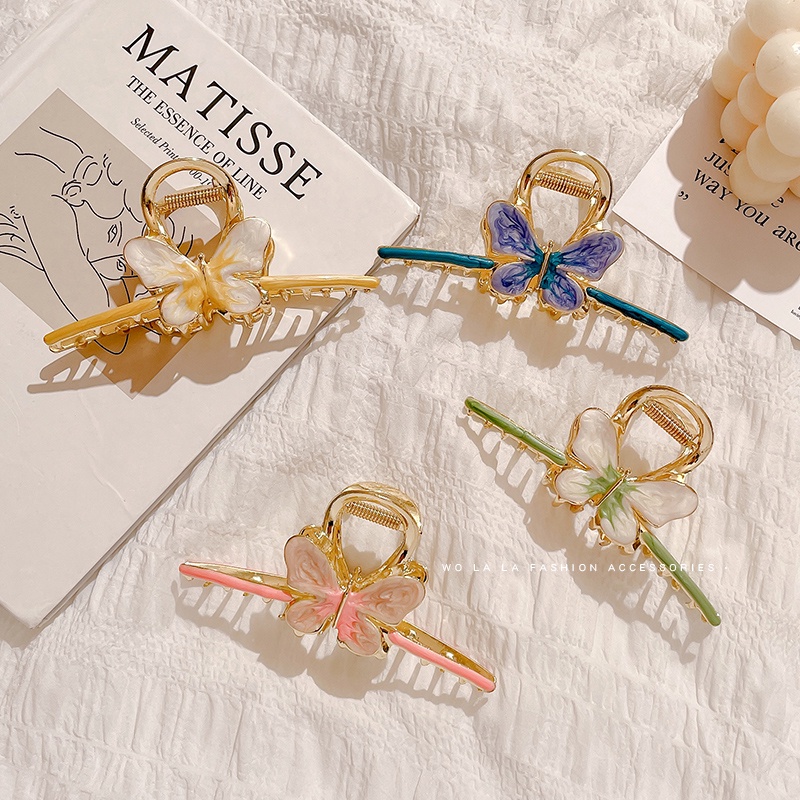 Kẹp Tóc Hình Bướm Thời Trang Chất Lượng Cao 2022