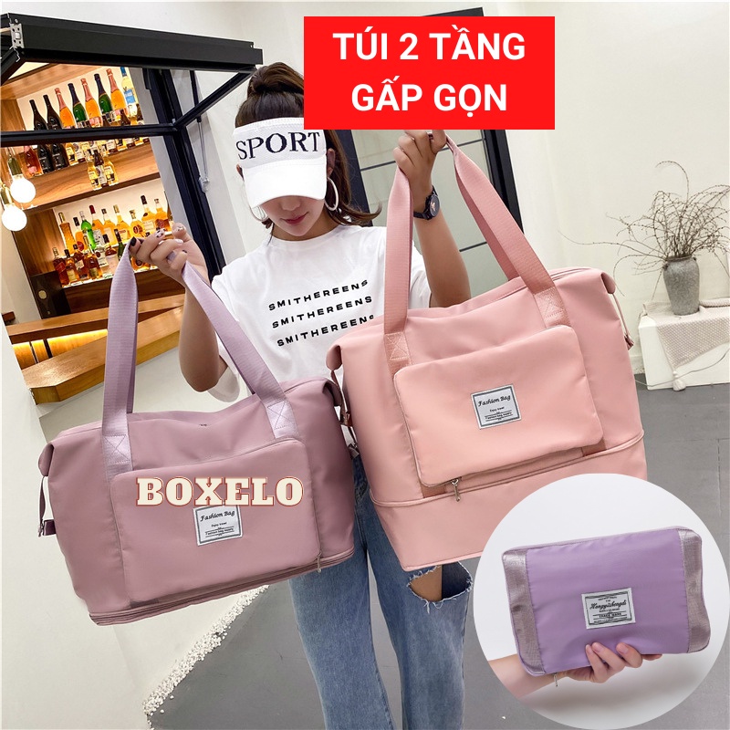 Túi du lịch nữ size lớn BOXELO túi đựng mỹ phẩm du lịch, quần áo đồ dùng nam có thể gấp gọn