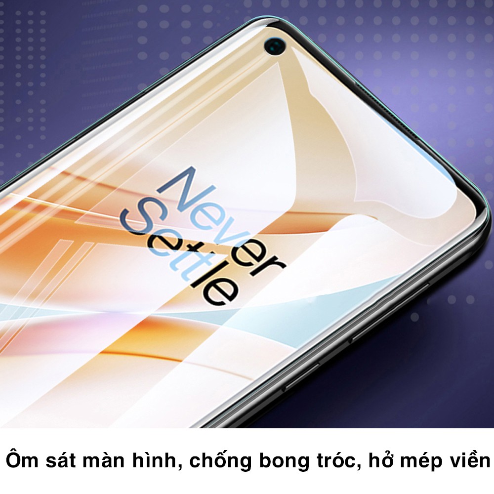 Dán PPF màn hình Oneplus 8 / Oneplus 8 Pro cao cấp dẻo chống bám vân tay hiệu quả