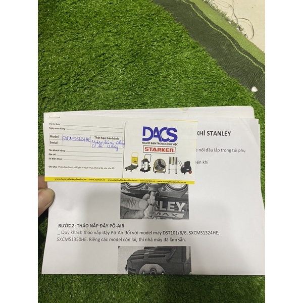 Máy nén khí STANLEY 24lít