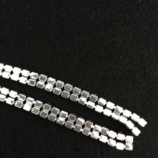 Cuộn dây hạt cườm lấp lánh 2 hàng 1 yard làm đồ thủ công