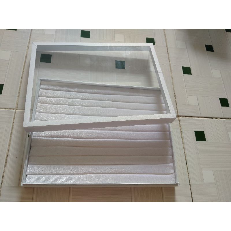 Khay trưng nhẫn có kính 23×31×5 và 16×23×5