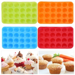 Khuôn cupcake silicon 24 ô