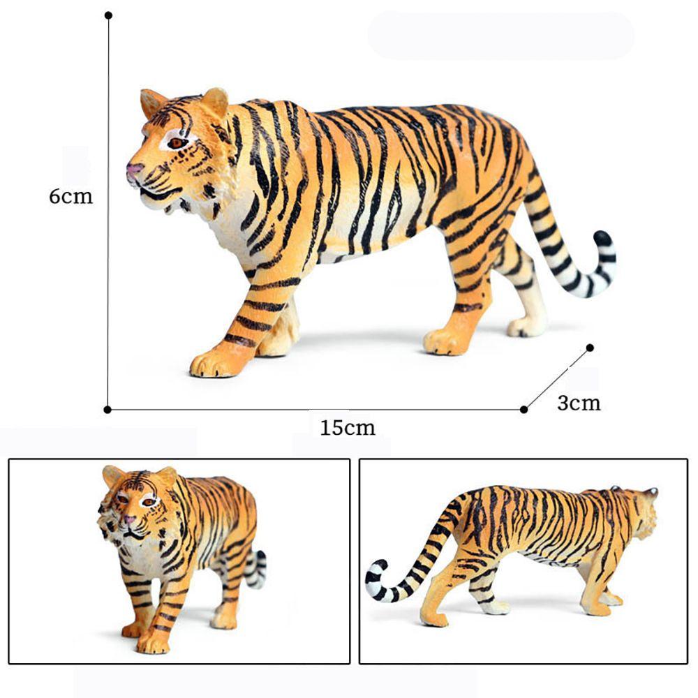 Mô Hình Hổ Siberia Cầu Vồng Đồ Chơi Giáo Dục Sớm Cho Bé