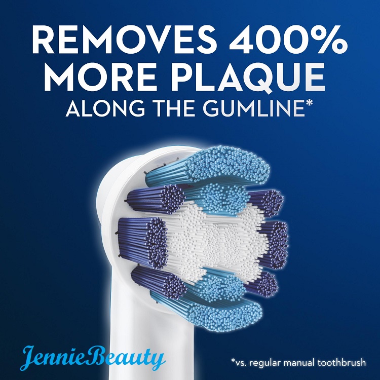 Đầu bàn chải đánh răng thay thế Oral B Precision Clean Replacement Brush Heads_Mẫu mới