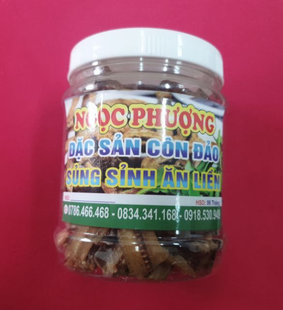 Đặc sản Côn Đảo - Khô sủng sỉnh ăn liền