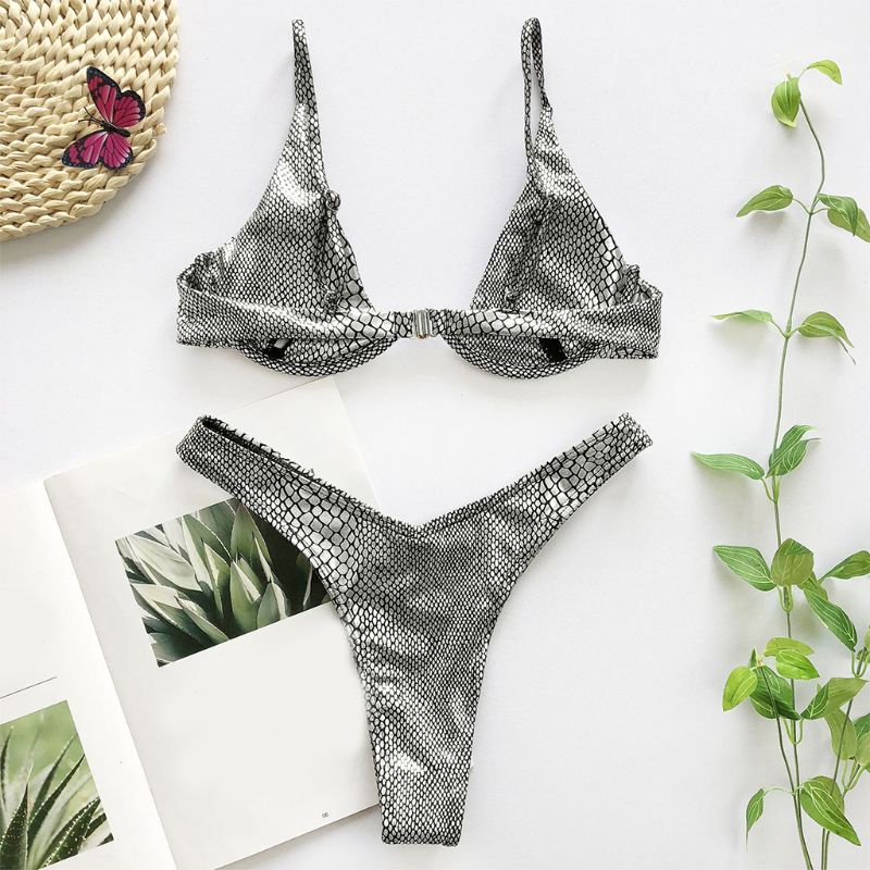 Trang phục bikini hai mảnh có mút độn gợi cảm cho nữ