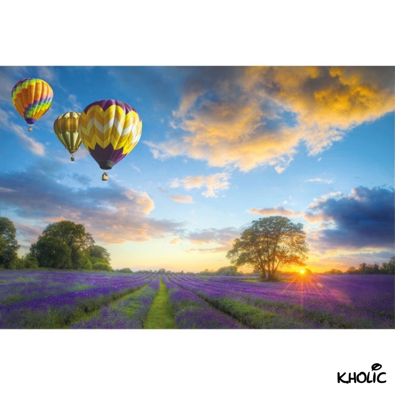 Bộ Xếp Hình 300 / 500 / 1000 Miếng Ghép Hình Phong Cảnh Bằng Gỗ