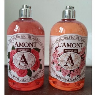 Sữa Tắm LAmont En Provence Hương Hoa Hồng và Hoa Anh Đào - 500ml/1000ml chai