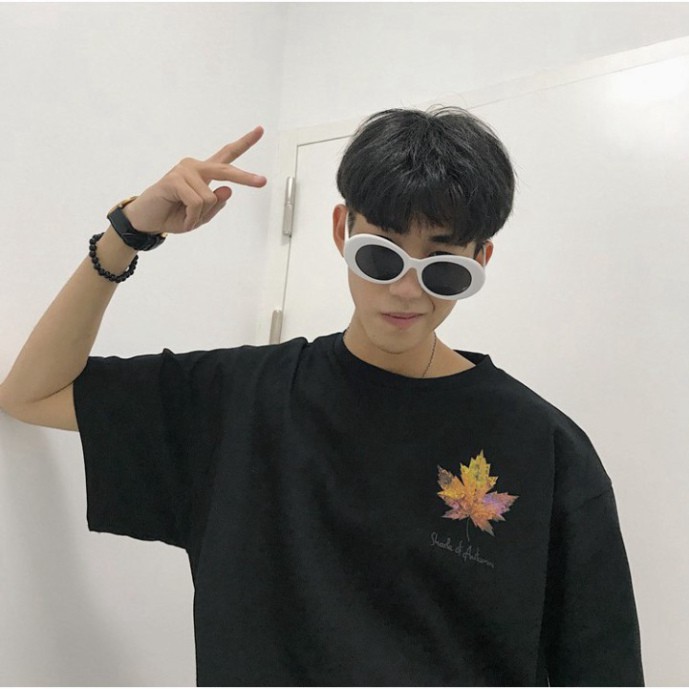 Áo Thun Tay Lỡ Form Rộng Lá Phong Siêu Hot🍁 Unisex nam nữ đều mặc được | BigBuy360 - bigbuy360.vn