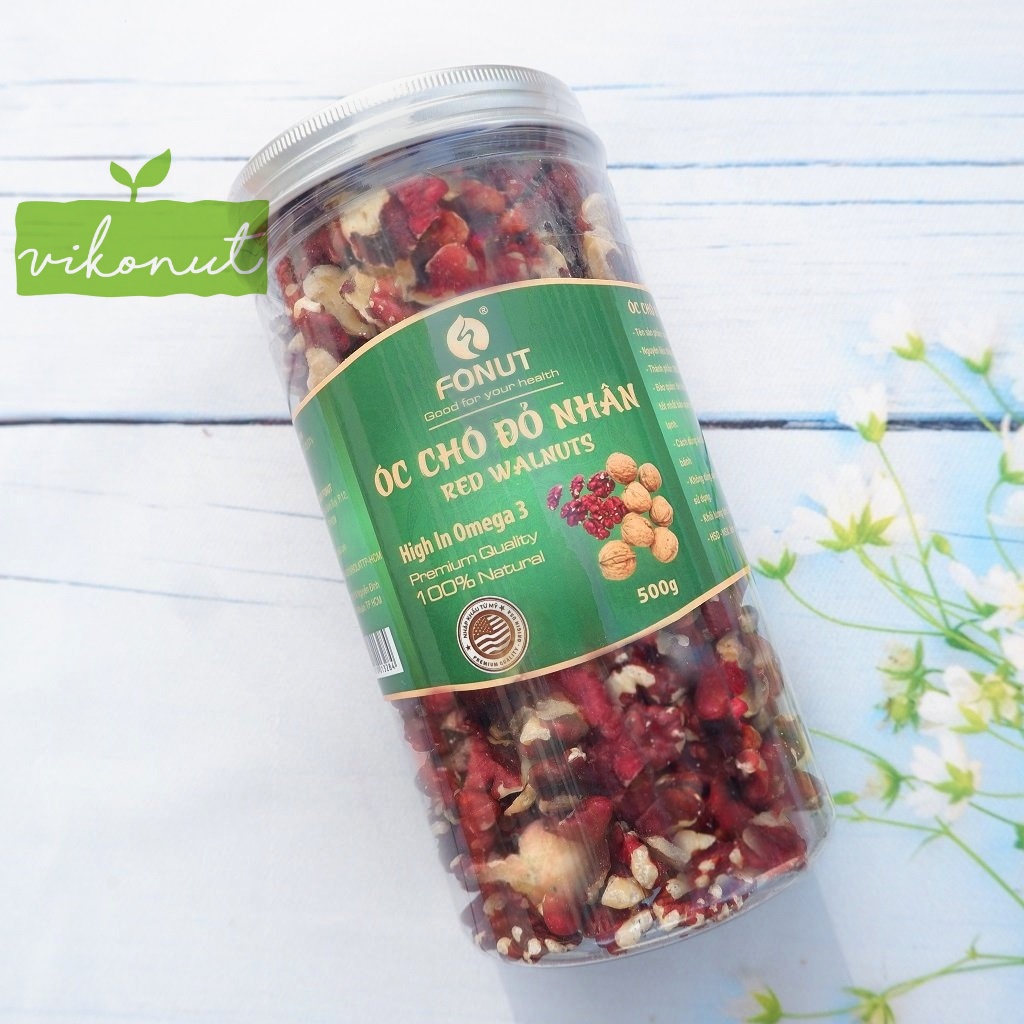 Nhân Óc chó đỏ Mỹ  - Shelled Red Walnut Óc chó đỏ tách vỏ