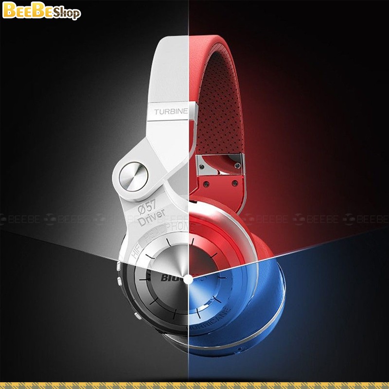 Bluedio T2+ Tai Nghe Nhạc Bluetooth Rẻ, Màng Over-ear