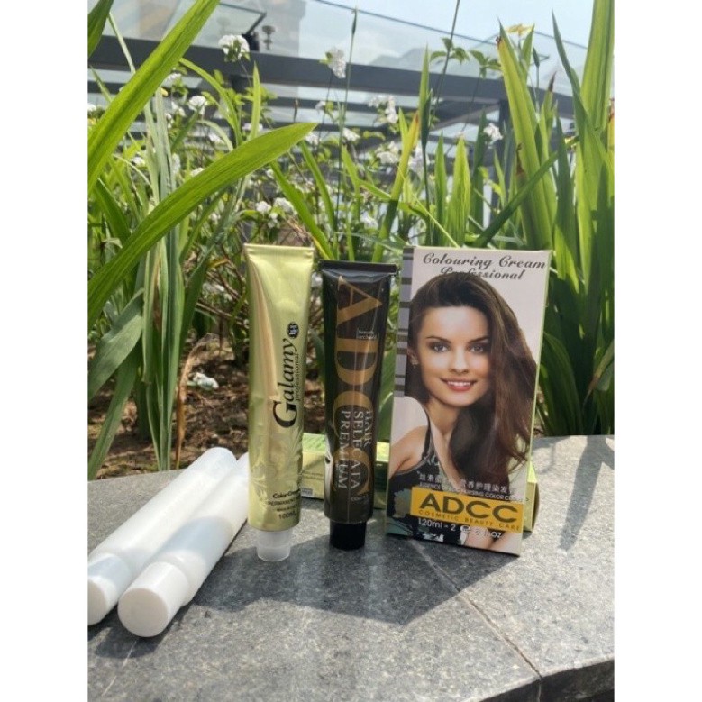 thuốc nhuộm tóc màu cam cháy