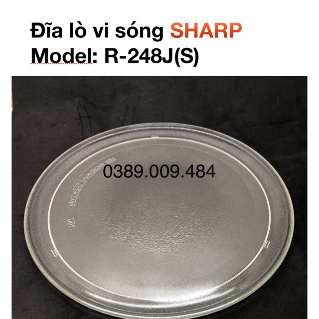 Đĩa lò vi sóng SHARP R-248J(S)