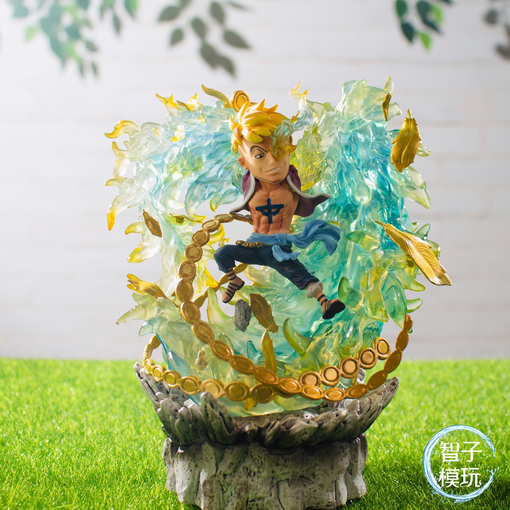 [RẺ nhất] Mô hình Marco phượng hoàng chibi effect resin cao 18cm - One piece