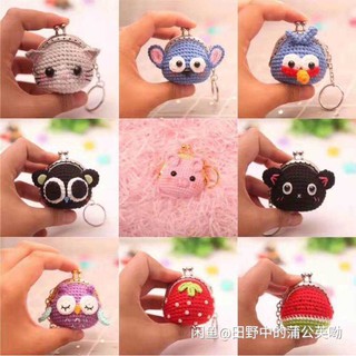 Túi khung len đựng tỏi cho bé