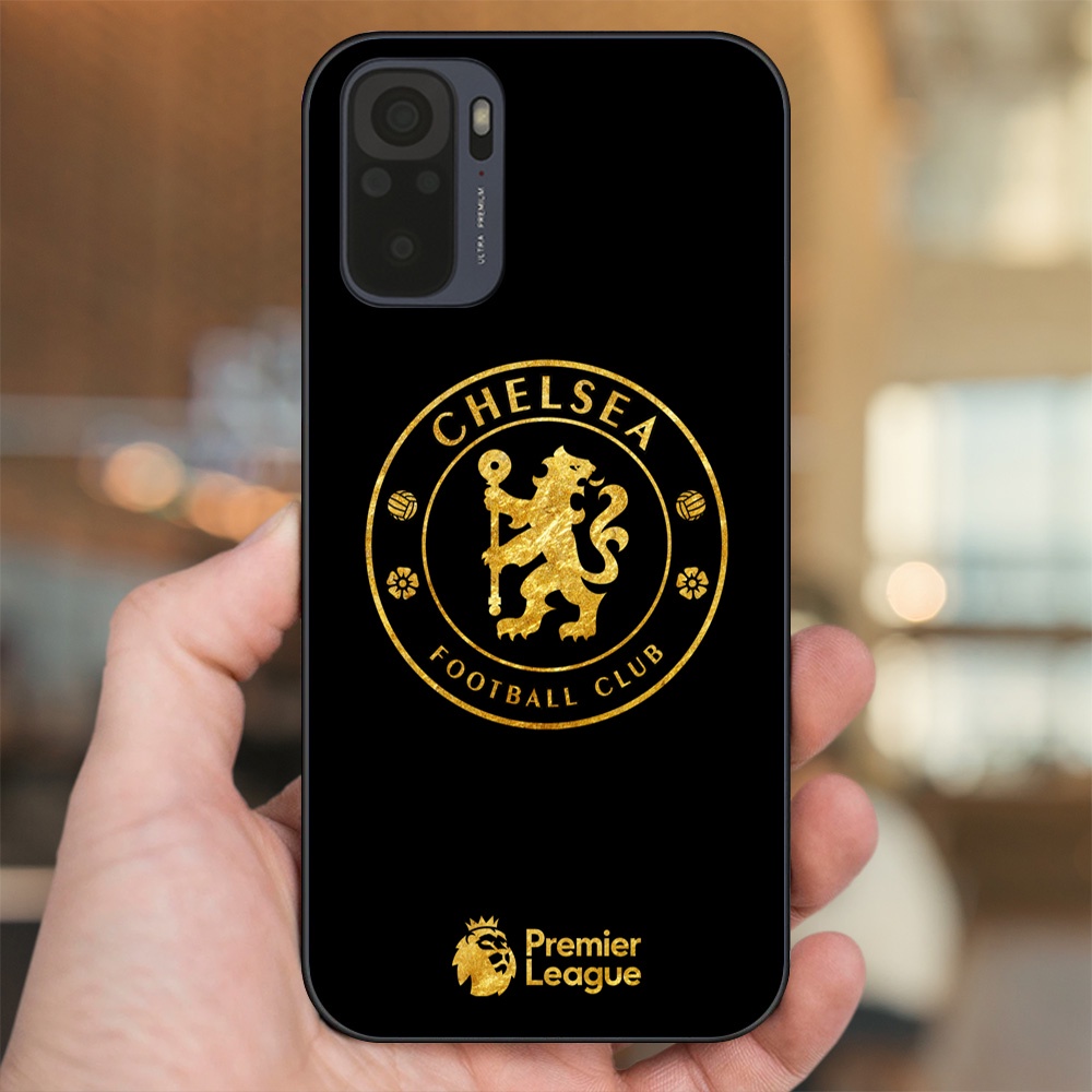 Ốp lưng Xiaomi Redmi Note 10, Note 10s viền đen in hình Chelsea FC