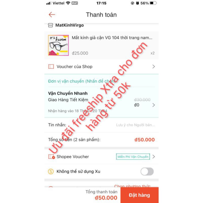 [Mã FAMAYFA giảm 10K đơn 50K] Mắt kính giả cận VG 104 thời trang nam nữ gọng chử V 2 chấm hot trend | BigBuy360 - bigbuy360.vn