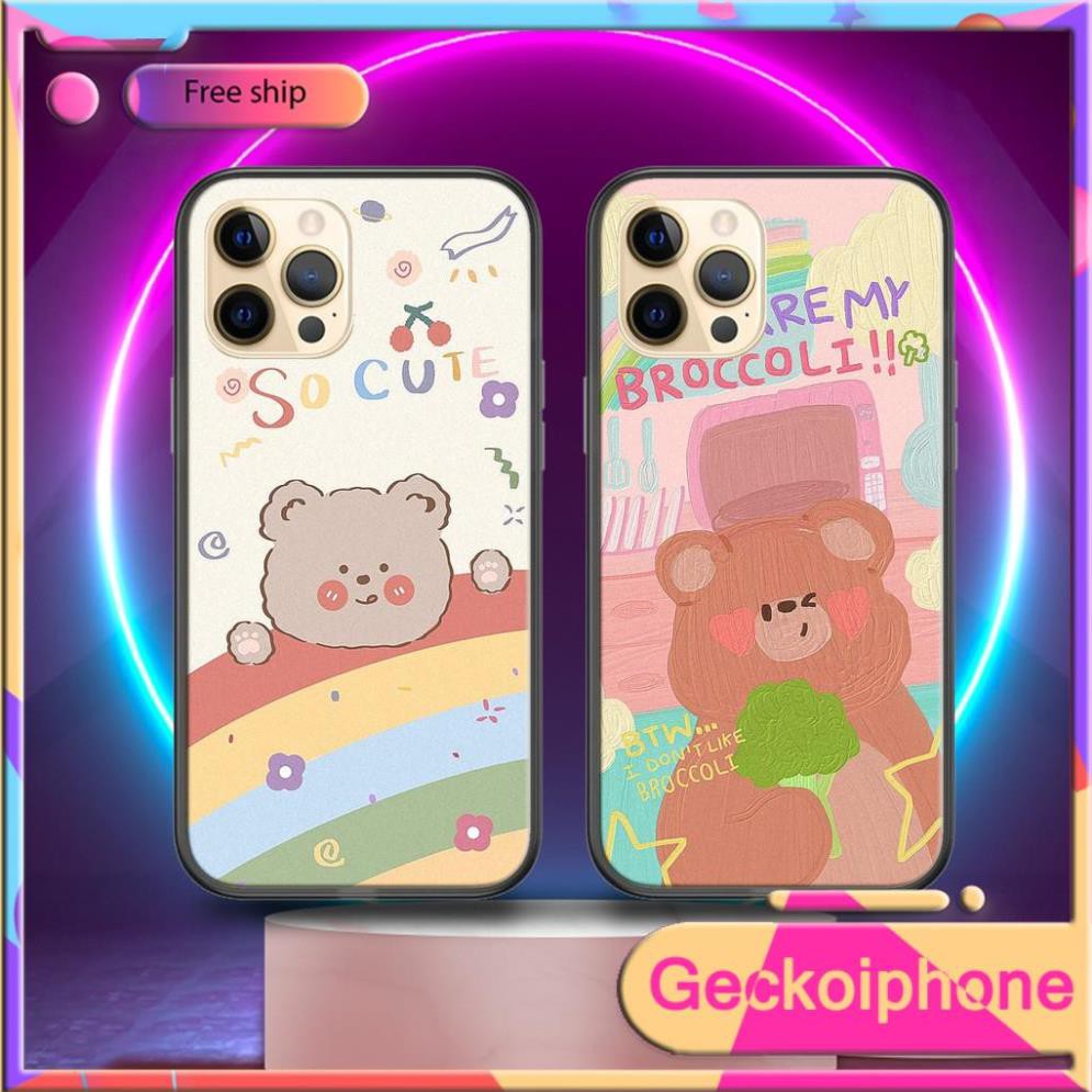 Ốp lưng iphone bear Từ 6 đến 11 promax - C32