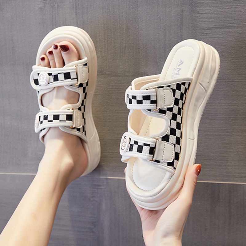 Dép Sandal Đế Dày Mềm Thời Trang Mùa Hè Dành Cho Nữ