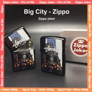 Hột-quẹt-zip-po-bật-lữa in hình big city