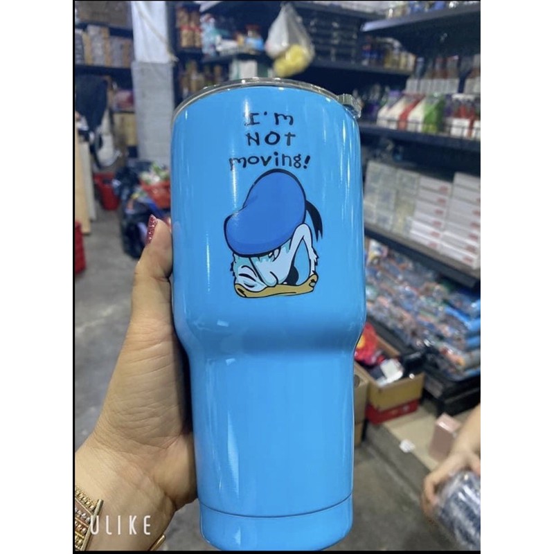 Cốc giữ nhiệt Thái Lan 900ml có tặng kèm ống hú