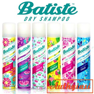 Dầu gội khô Batiste Dry Shampoo Blush 50-200ml [Nhiều Mùi Hương]
