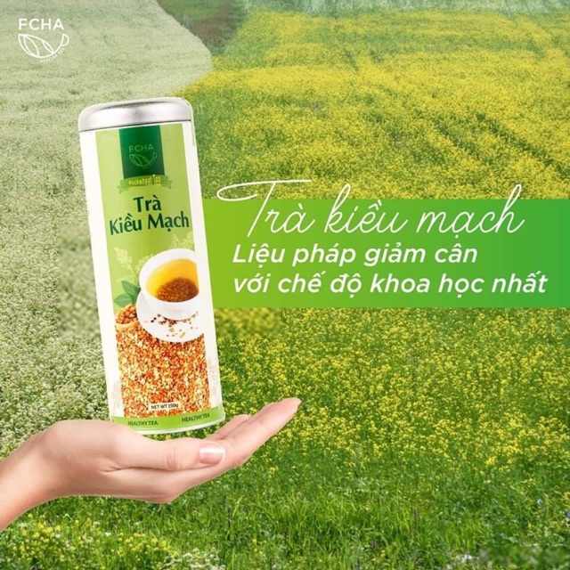 [ Tặng bình thủy tinh] Trà kiều mạch - Giảm cân an toàn