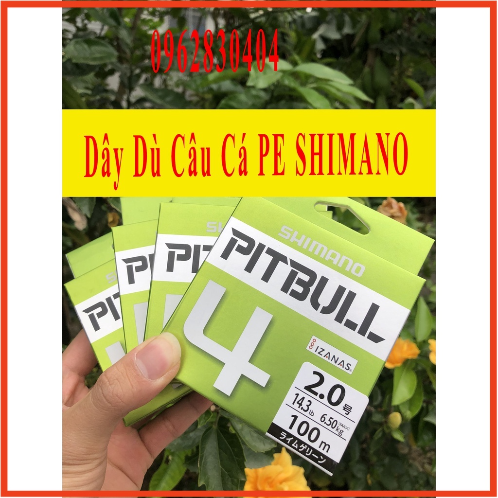 [Chất Lượng] Dây Dù Câu Cá PE SHIMANO 100M Siêu Bền