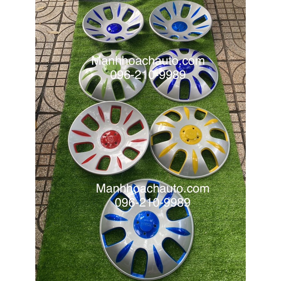 Chụp mâm r16 6 lỗ sơn sẵn , bảo hành sơn 12 tháng , có bass bắt bán kèm