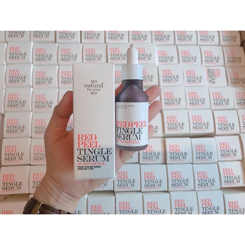 Tinh Chất Red Peel Tingle Serum So Natural | BigBuy360 - bigbuy360.vn