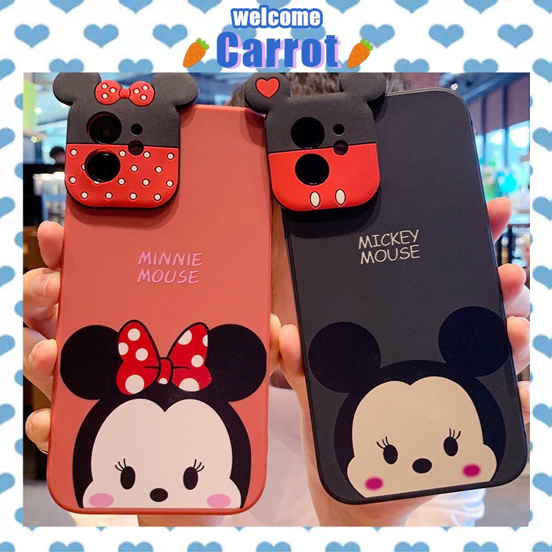 Dễ Thương Ốp Điện Thoại Hình Máy Ảnh Mickey Hoạt Hình Cho Iphone 6 / 6s / 6p / 6sp / 7 / 7p / 8 / 8p / X / Xs / Xsmax / Xr / 11 / 12 / Pro / Promax