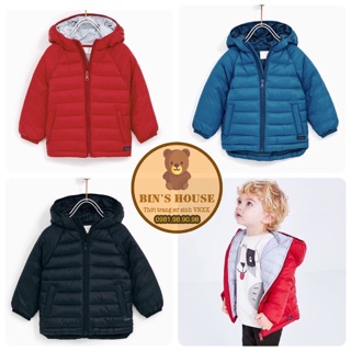 Áo khoác phao siêu nhẹ Zara sz 9m-4y