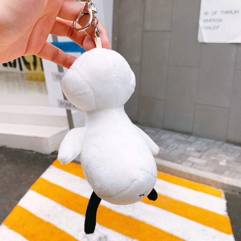 Móc Khóa Hình Chú Vịt Nhồi Bông Đáng Yêu