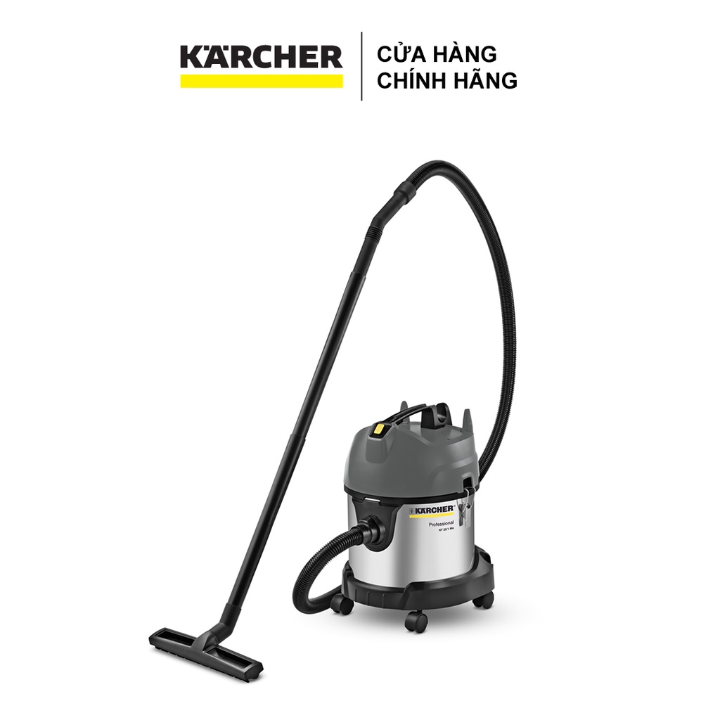 Máy hút bụi khô và ướt Karcher NT 20/1 Me Classic công suất đến 1500w siêu mạnh mẽ, khả năng lọc bụi tối ưu