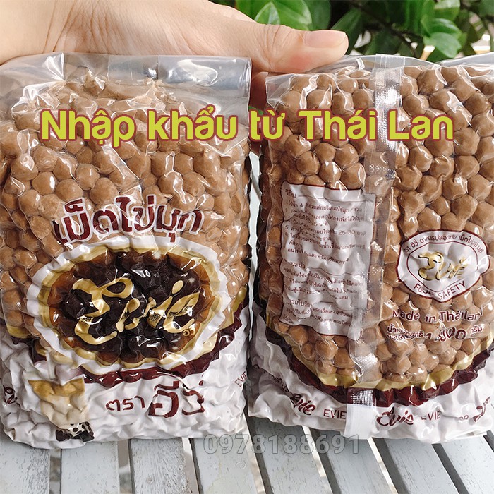 Trân châu đường đen Thái Lan gói nhỏ 200g - Nguyên liệu trà sữa trân châu đường đen