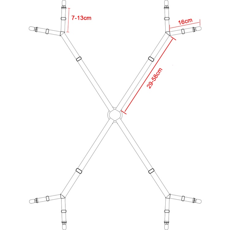 Dây Nẹp Kẹp Drap Ga giường Chằng Góc Nệm Cố Định Chống Xê Dịch 4 góc SAT8