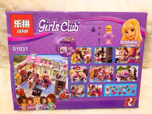 Friends_LEGO Friends cửa hàng BÁNH KEM (491 mảnh)