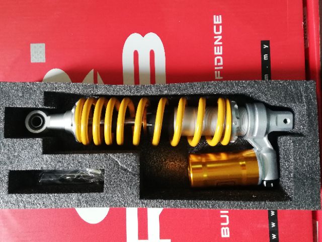 Phuộc sau ohlins bình dầu lắp vario luvias vision hàng nhập thái loại 1 như hình