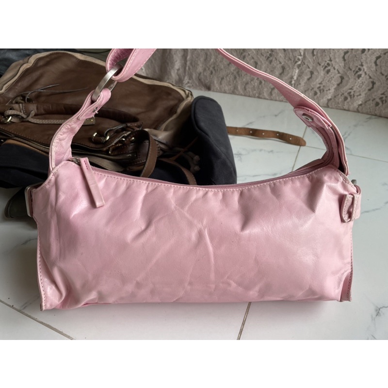 Lc64 Túi si da thật Fancy